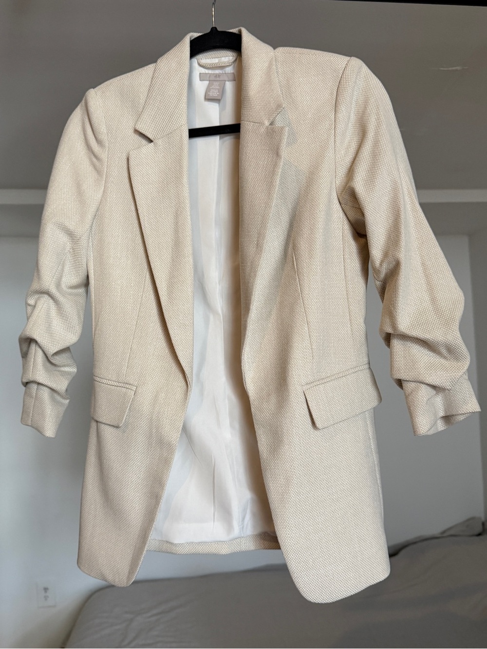 H&M Beige Women's Blazer Jacket